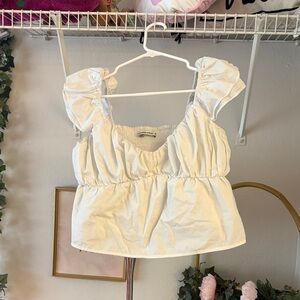 Abercrombie & Fitch White Top